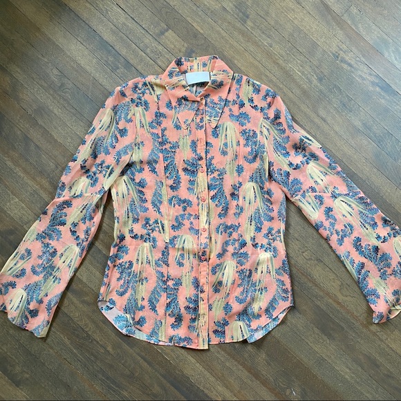 *SET* NEW H&M Conscious Exclusive Blouse & Skirt - Picture 3 of 4